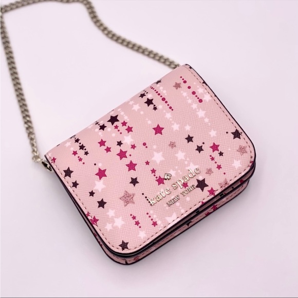 Kate Spade Staci Star Cardcase on a Chain - Picture 3 of 15
